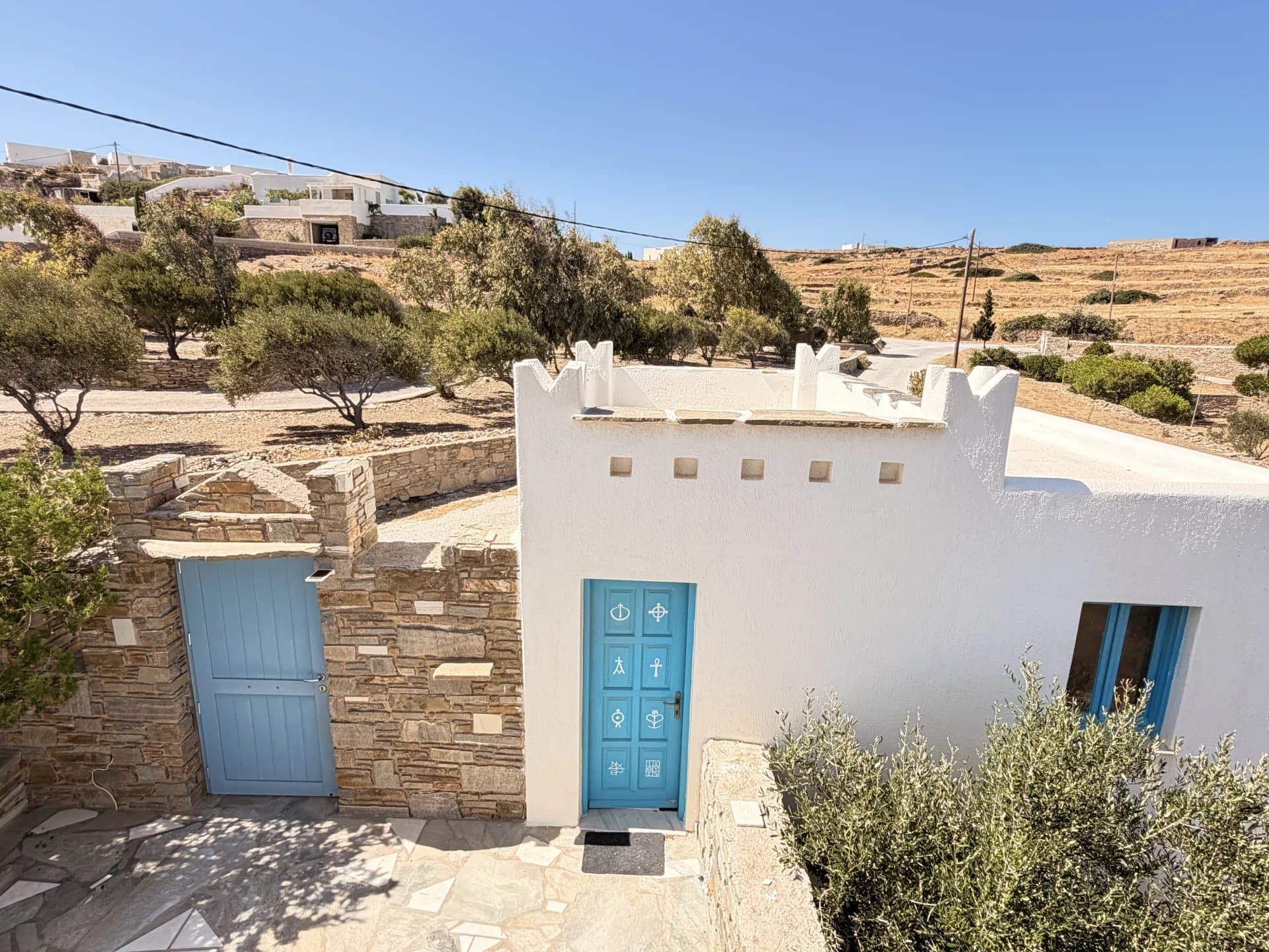 Individual House in Kalami, Paros – Sea Views, Private Garden, Garage & Guest Studio - Image 22