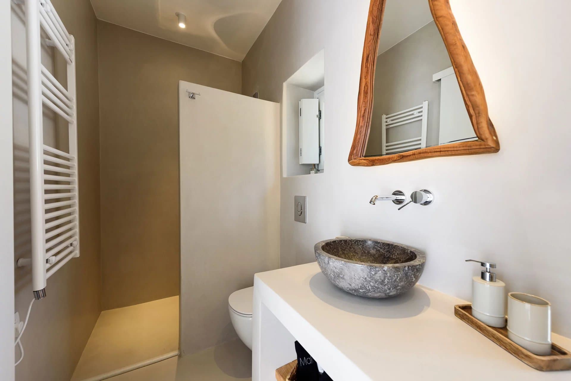 Brand-new luxury villa with pool & sea view – Faragas, Paros - Image 33