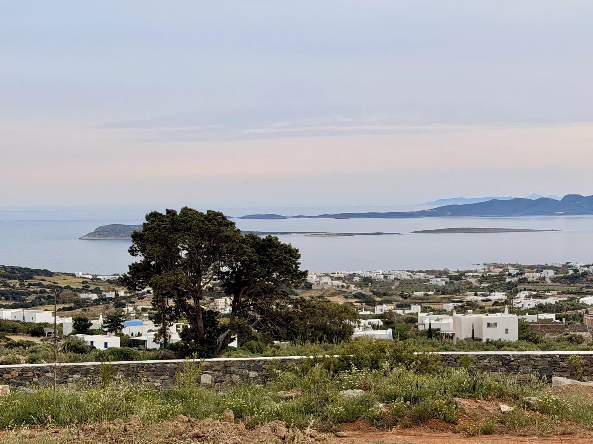 Elegant Stone Estate with Sea View – Agkairia, Paros - Image 2