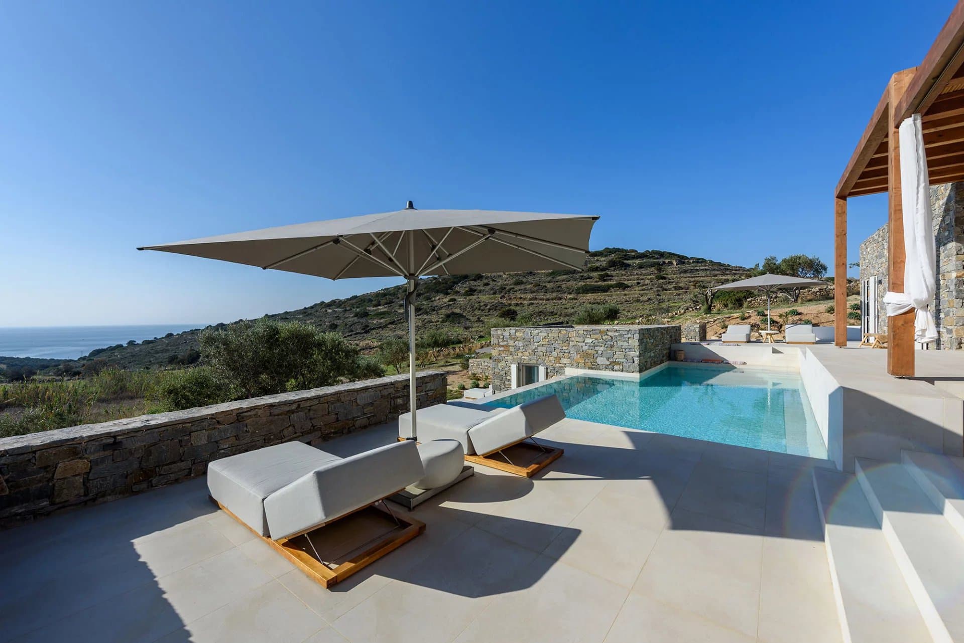 Brand-new luxury villa with pool & sea view – Faragas, Paros - Image 7