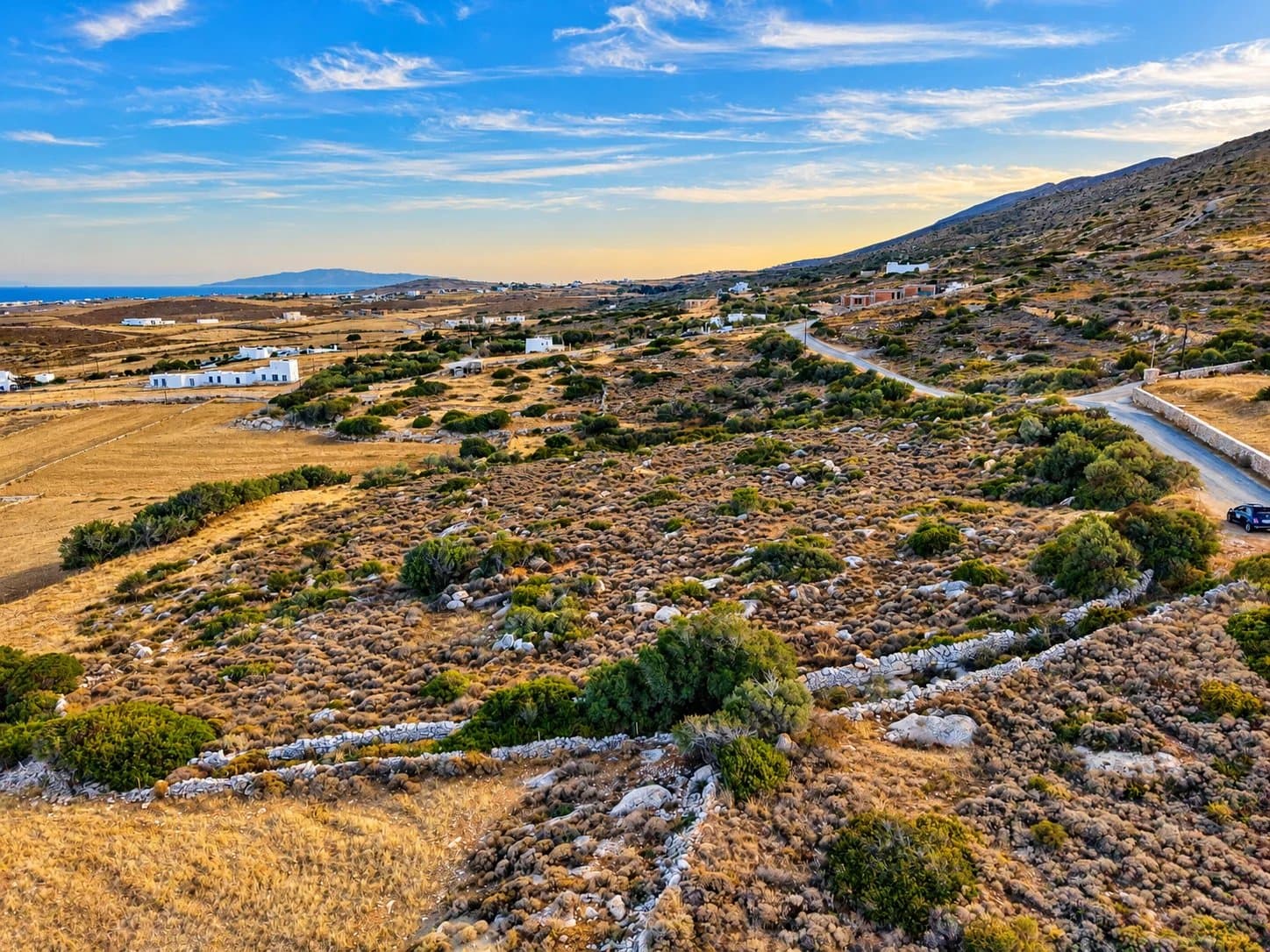 Rare Building Plot within Walking Distance of Prodromos – Open Views towards Kefalos, the Sea & Naxos - Image 6