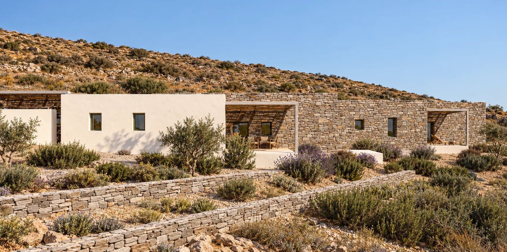 A New Cycladic Estate on the Hills of Agkairia, Paros — Panoramic Views, Contemporary Architecture & Absolute Privacy - Image 9