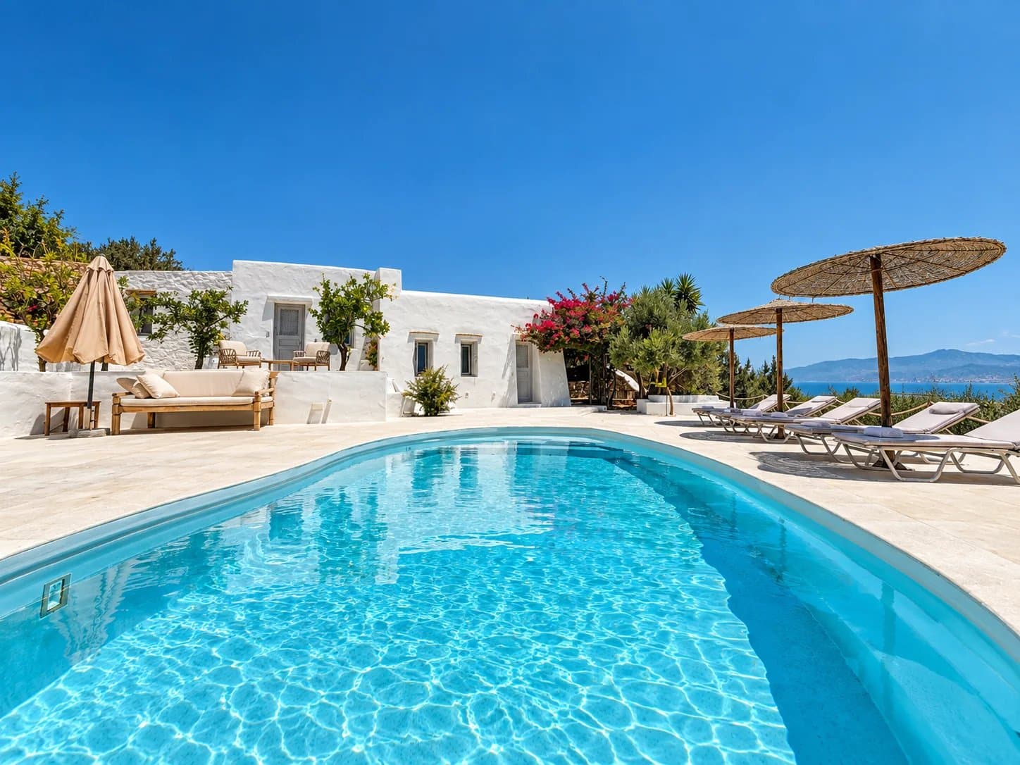 Authentic Cycladic Estate for Sale in Kostos, Paros – A Private Hamlet Overlooking the Aegean - Image 1