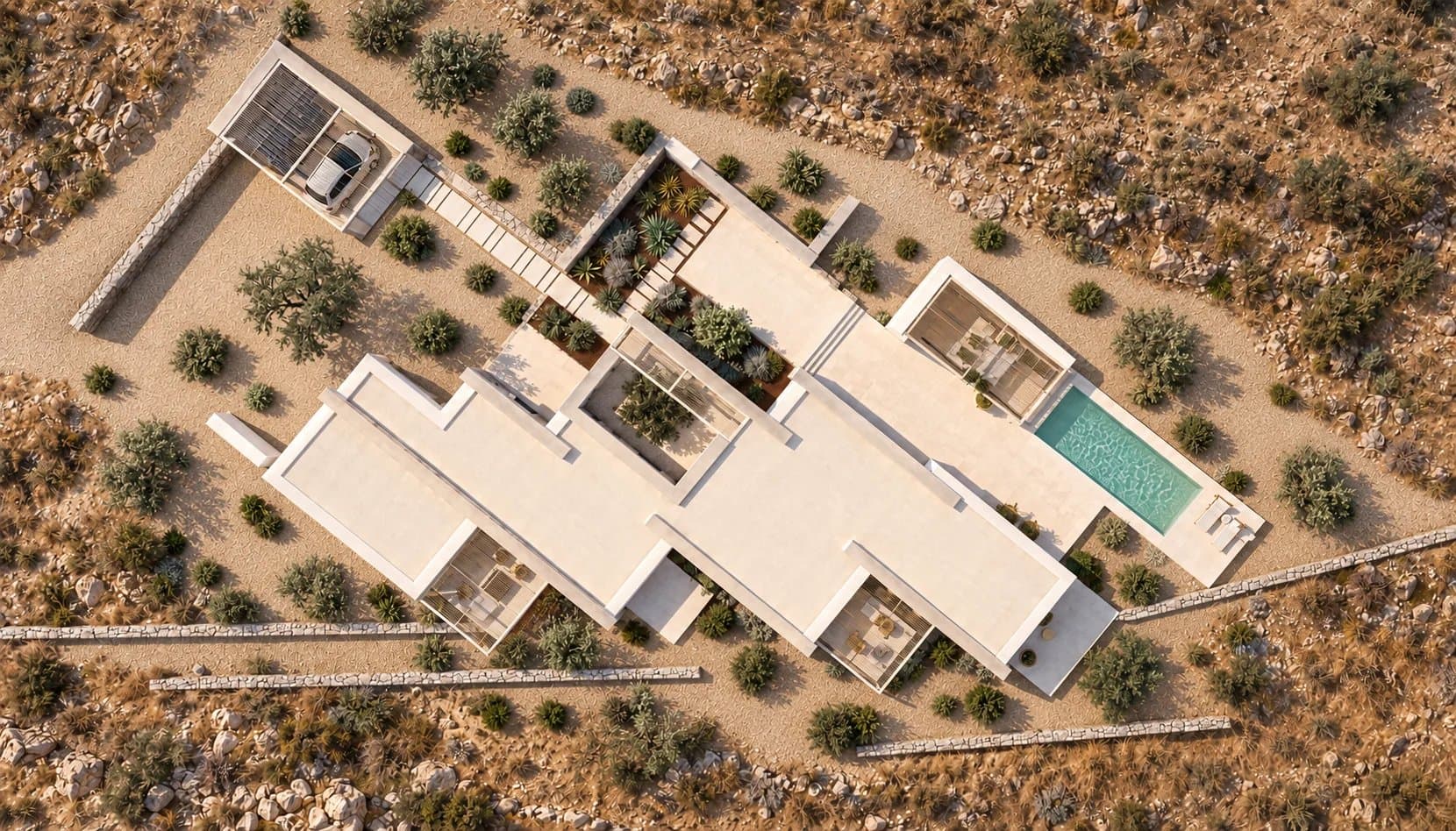 A New Cycladic Estate on the Hills of Agkairia, Paros — Panoramic Views, Contemporary Architecture & Absolute Privacy - Image 8