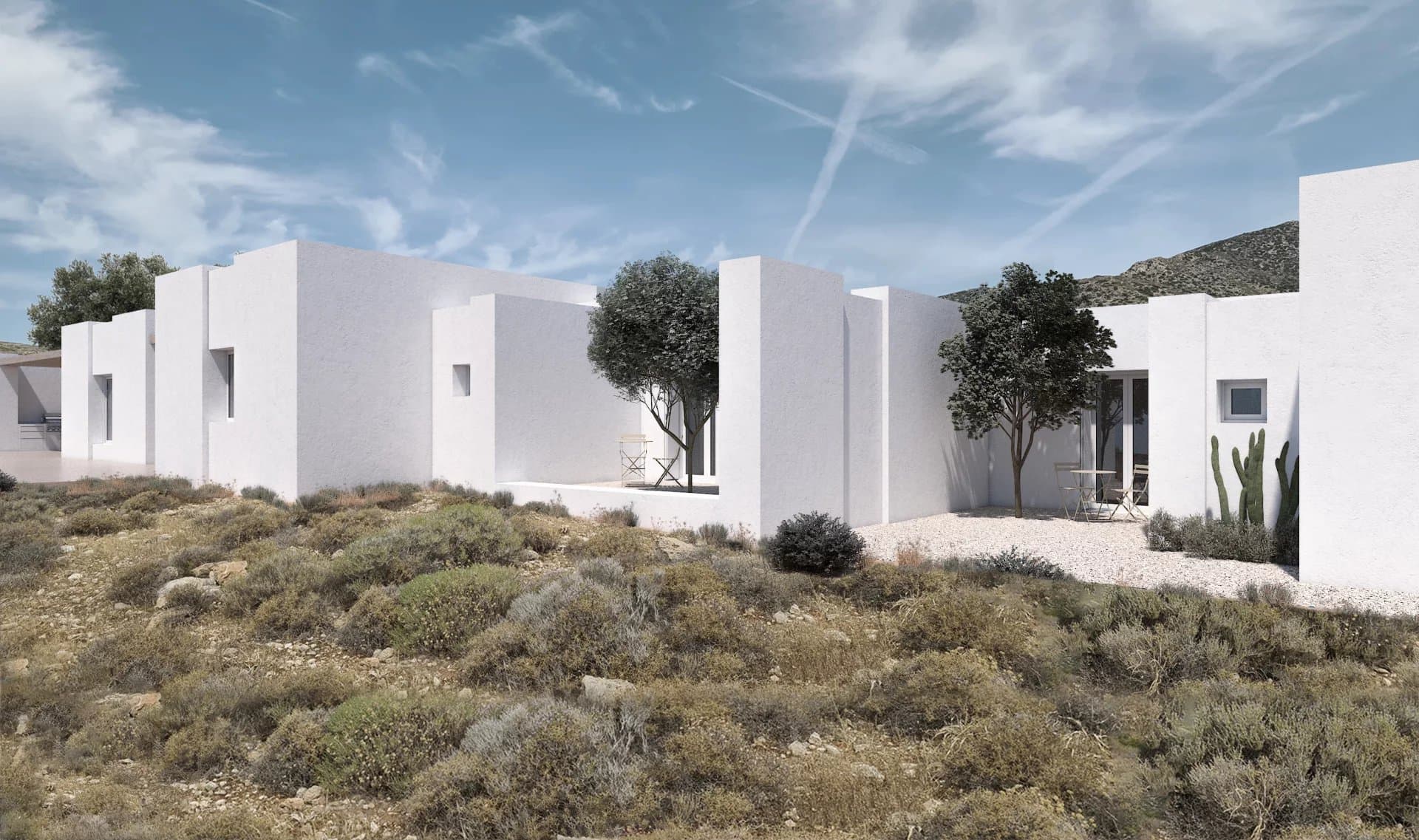 Facing a Horizon Preserved Forever – Sea-View Estate with Approved Permit and Panoramic Aegean Views, Aspro Chorio, Paros - Image 8