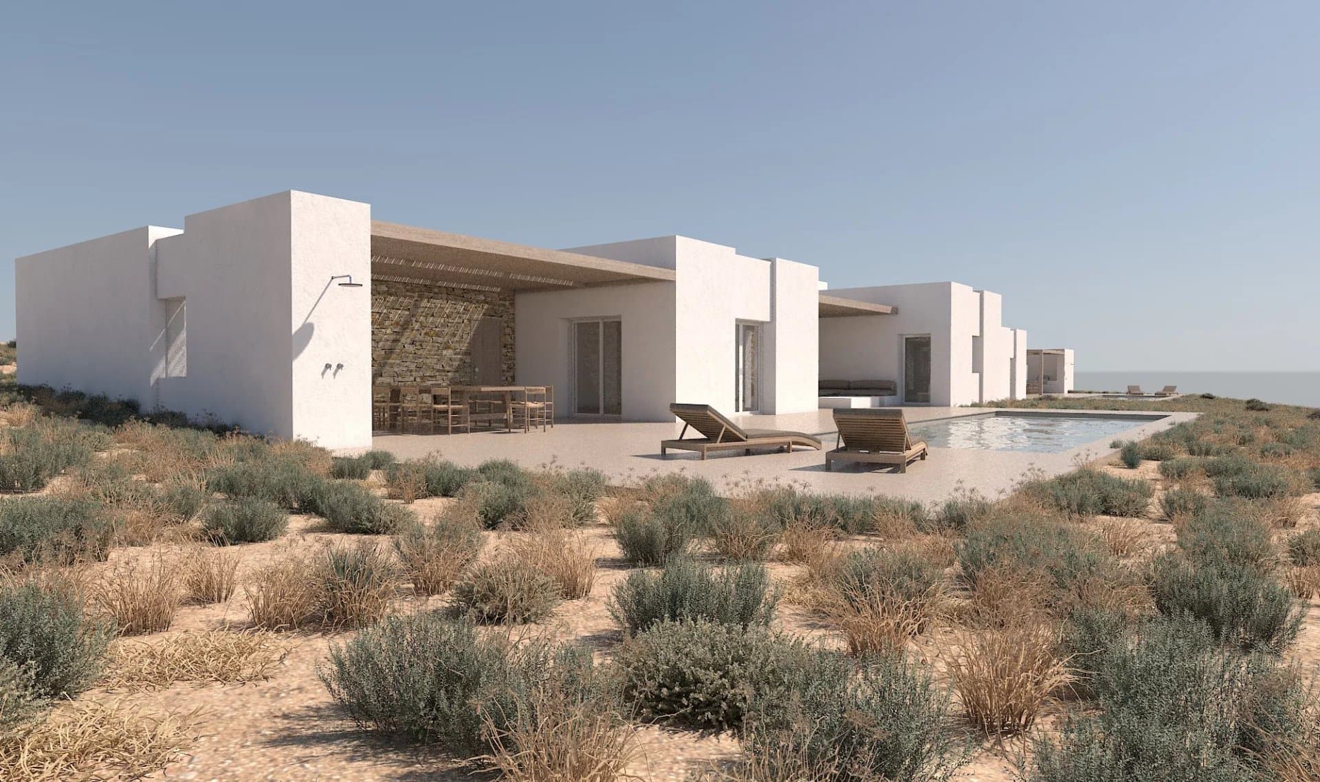 Facing a Horizon Preserved Forever – Sea-View Estate with Approved Permit and Panoramic Aegean Views, Aspro Chorio, Paros - Image 1
