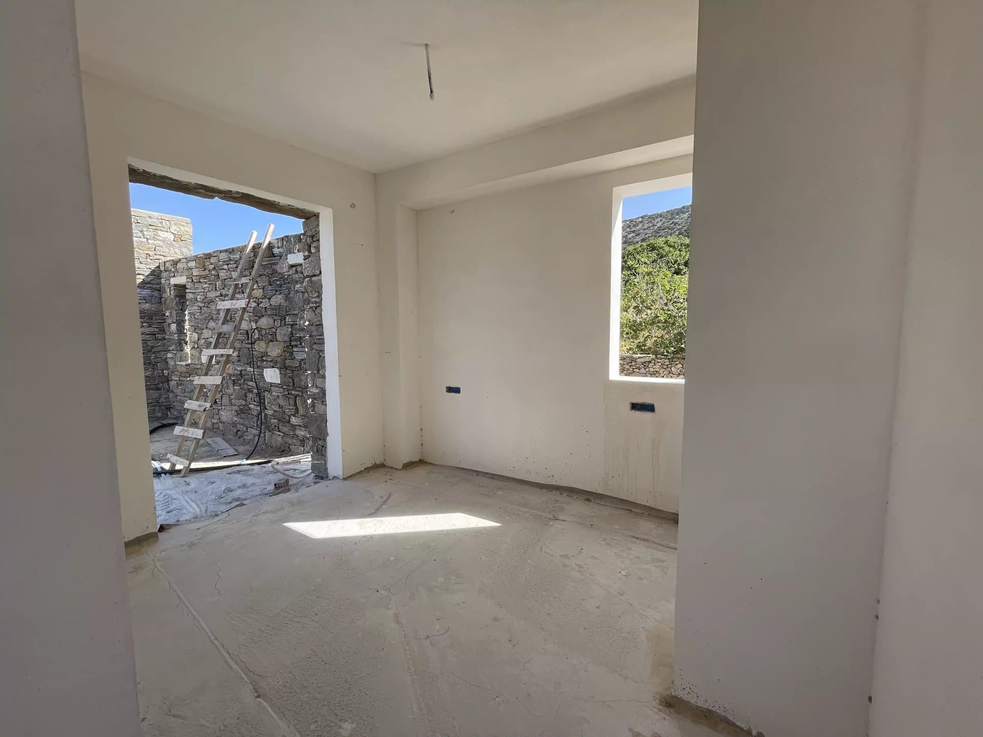 Elegant Stone Estate with Sea View – Agkairia, Paros - Image 8