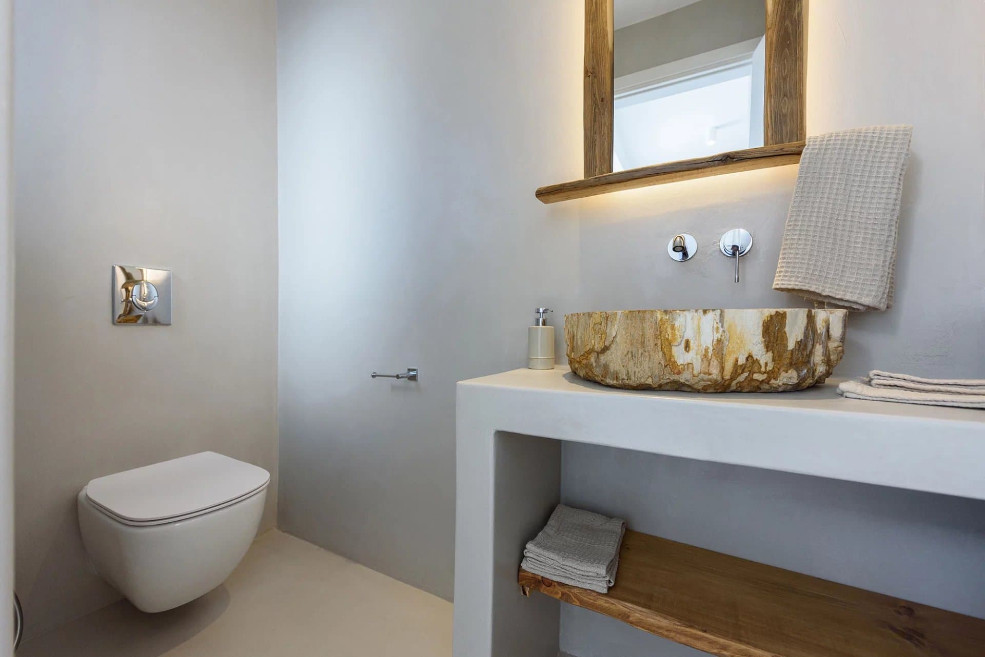 Brand-new luxury villa with pool & sea view – Faragas, Paros - Image 24